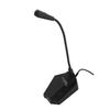 Computer Microphone Gooseneck USB Condenser Desktop Microphone with Cool RGB Lighting 360 Degree