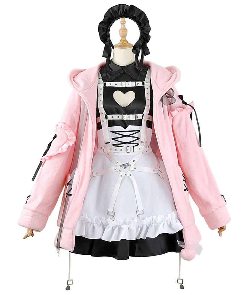 Nijisanji Makai Noririmu Косплей Хэллоуин Майн Суккуб [молочное время] (Костюм)