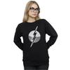 DC Comics Womens/Ladies Flash Spot Logo Sweatshirt