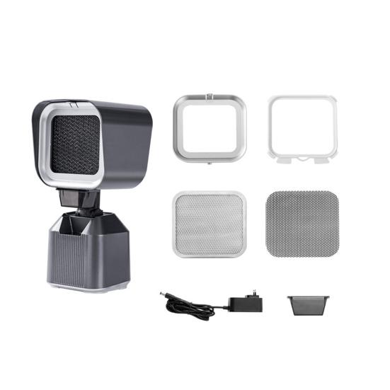 Вытяжка с регулируемым углом по высоте, эффективная фильтрация воздуха, мини-размер, съемная вилка европейского стандарта, портативный кухонный вытяжной вентилятор