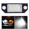 Auto 12V LED License Plate Light Lamps For Ford Focus CMax MK2 20032008