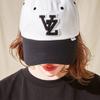 VARZAR VZ Applique Two-Tone Overfit Ball Cap Black