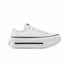 Кеды Chuck Taylor All Star Rift на платформе Double Stack, белые, низкие, из холста A15491C