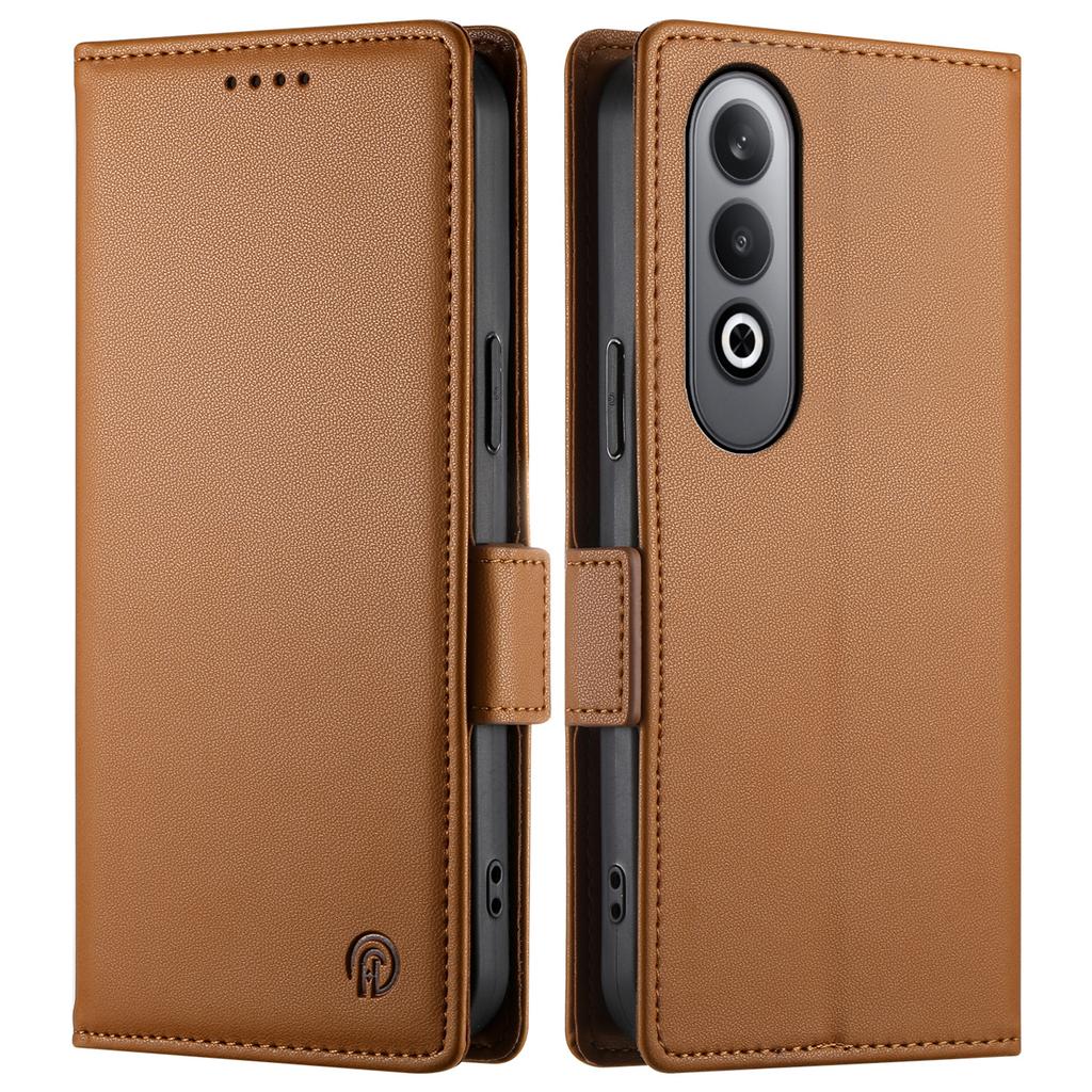 DF-010 For Oppo K12/OnePlus Nord CE4 5G Stand Case Anti-Drop PU Leather Wallet Phone Cover