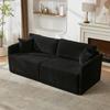 Modern Minimalist Sofa with Multifunctional Conversion - Sofa Bed for Living Room, Offices and Studios, Foldable Double Sofa Bed for Small Apartments