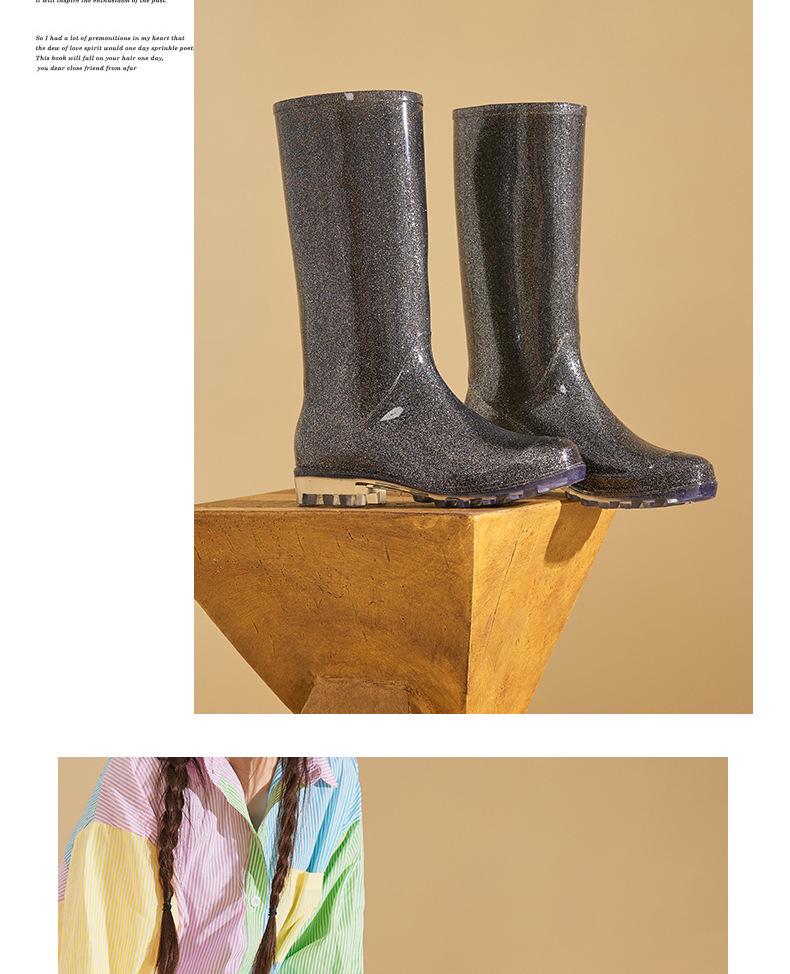 Женские резиновые сапоги Gradient High-Top Winter Plus Velvet Warm для кемпинга и морской охоты
