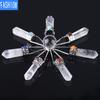 Natural Semi Gem Chakra Pendant Crystal Pendant Amethyst Powder Crystal White Crystal