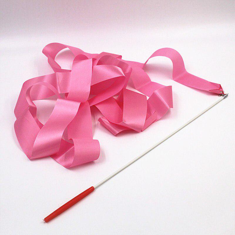 2/4/6 м красочные ленты для художественной гимнастики, художественная гимнастика, ленты для фитнеса в помещении, спортивный инвентарь, принадлежности для танцев, балета