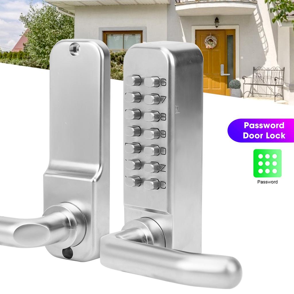Smart Mechanical Door Lock Digital Password Entry Non?Power Anti?Theft Safety Home Access