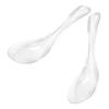 Exquisite Condiment Spoons Transparent Serving Spoons Kitchen Accessories Dessert Teaspoons  Party