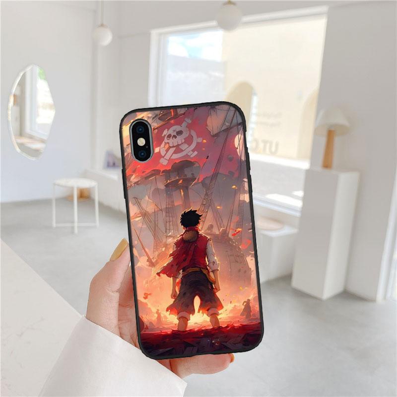 Luffy One Piece Soft Shell Phone Case for Xiaomi Poco C40 C50 C51 C55 C65 C71 C75 F3 F5 F6 F7 M2 M3 Pro Ultra