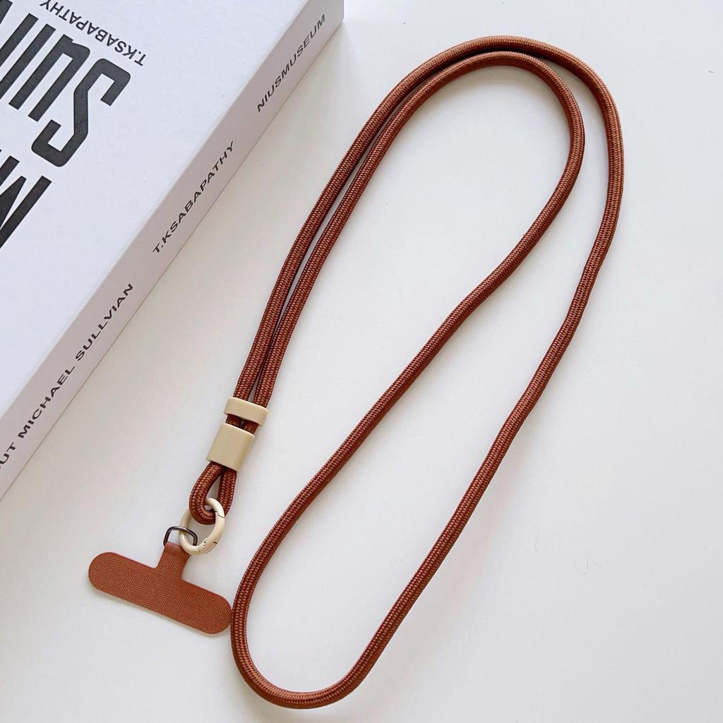 Adjustable High-End Crossbody Phone Lanyard with Anti-Theft Keychain
