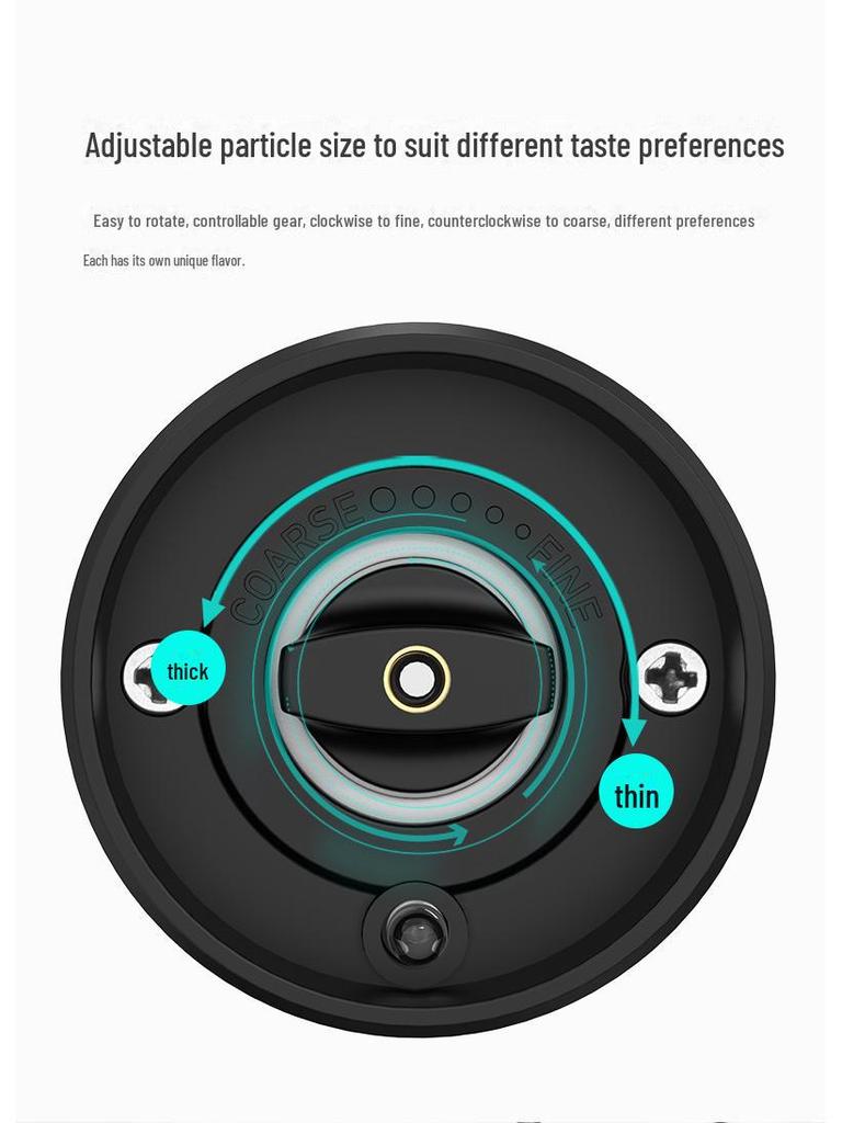 Электрическая мельница для перца KYMQ-32A-H52 для домашней кухни - Бутылка для помола морской соли и черного перца