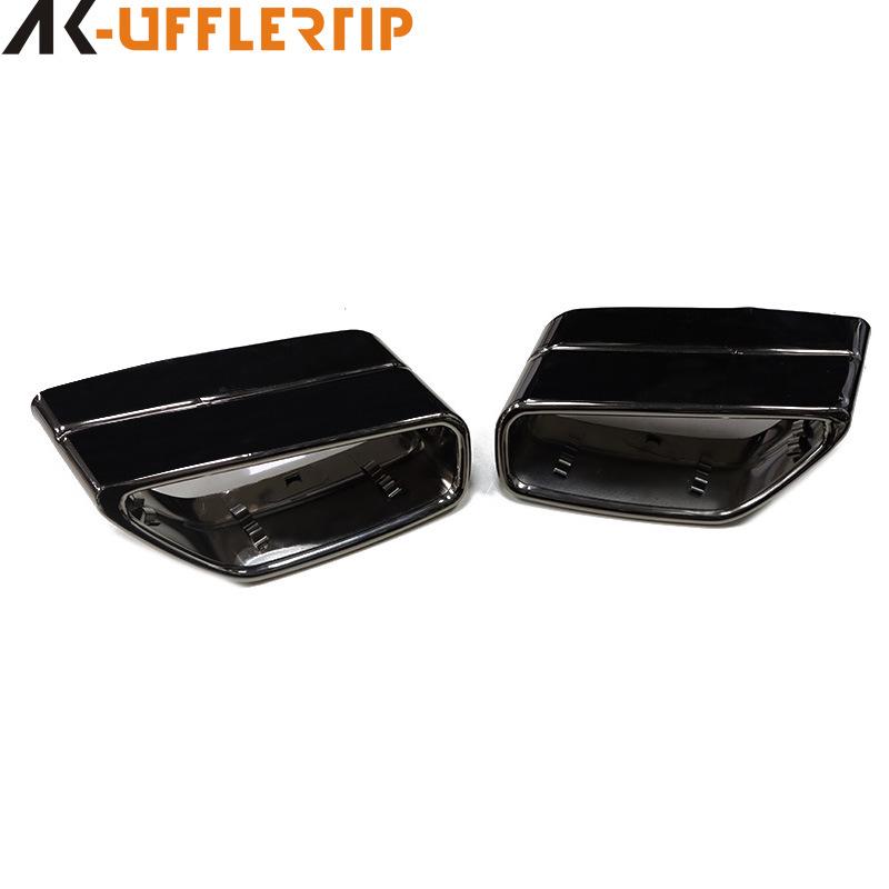 Декоративная рамка черного цвета для наконечника выхлопной трубы для BMW 525li/530i G30/G38