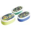 Lunch Box Seal Container Storage Container Set of 3 Splatoon 3 Made In Japan 860ml SRS3SAG-A
