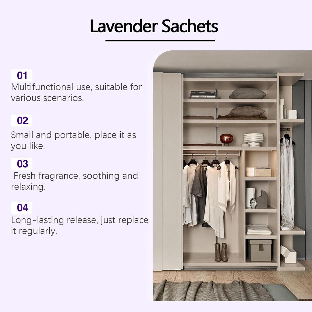Ароматизированный лавандой саше натуральный свежий стойкий цветочный аромат для шкафа, обувного шкафа, запаха для дома, портативный ароматизатор в саше
