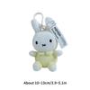 Miffys Rabbit Keychain Cute Cartoon Bunny Keyring Small Animal Doll Girls Backpack Pendant Car Key Holder Womens Bag Accessories