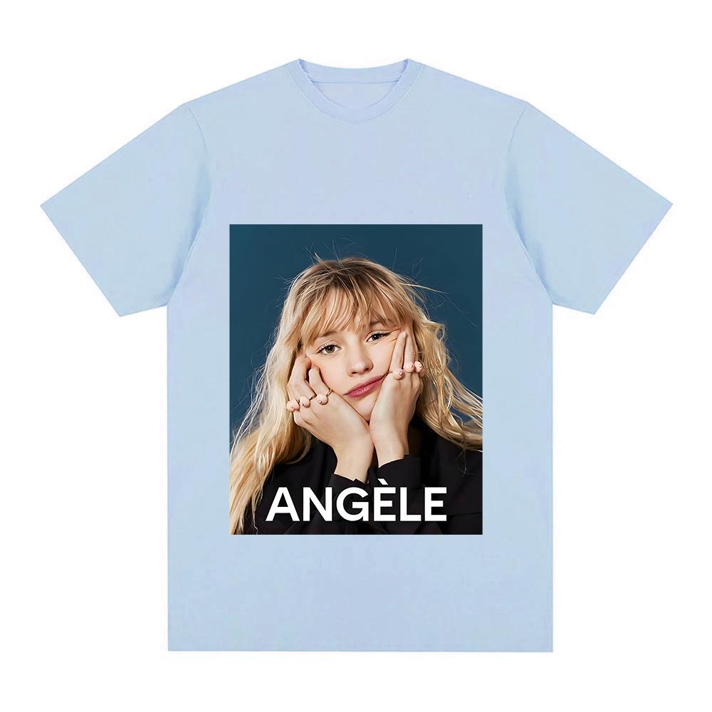 Angele Van Laeken T-Shirt Graphic Printing Tops Summer Classic Clothing Comfortable O-neck Cotton Tees