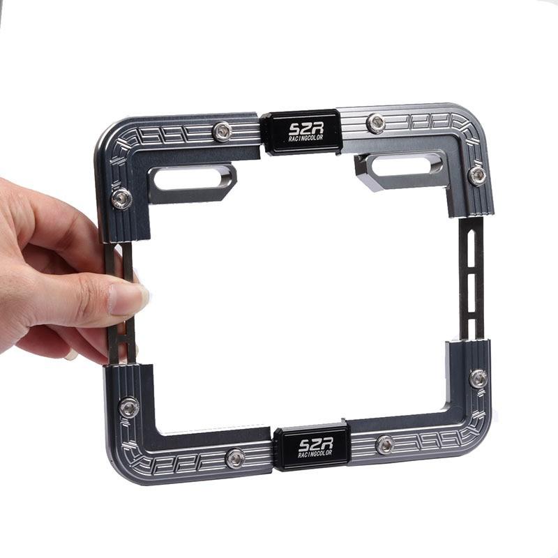 Universal Aluminum CNC Rear License Plate Frame Bracket Honda PCX Yamaha NMAX XMAX NVX ADV Motorcycles