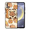 Чехол для Samsung Galaxy A16 A40 A17 A05 A06 A04 A70 A50 A13 A20 A12 A15 Funda Чехол для телефона Милая капибара