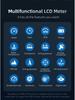HUD для мода F15: OBD-дисплей для скорости, оборотов двигателя, температуры охлаждающей жидкости и масла, расхода топлива, турбонаддува и часов