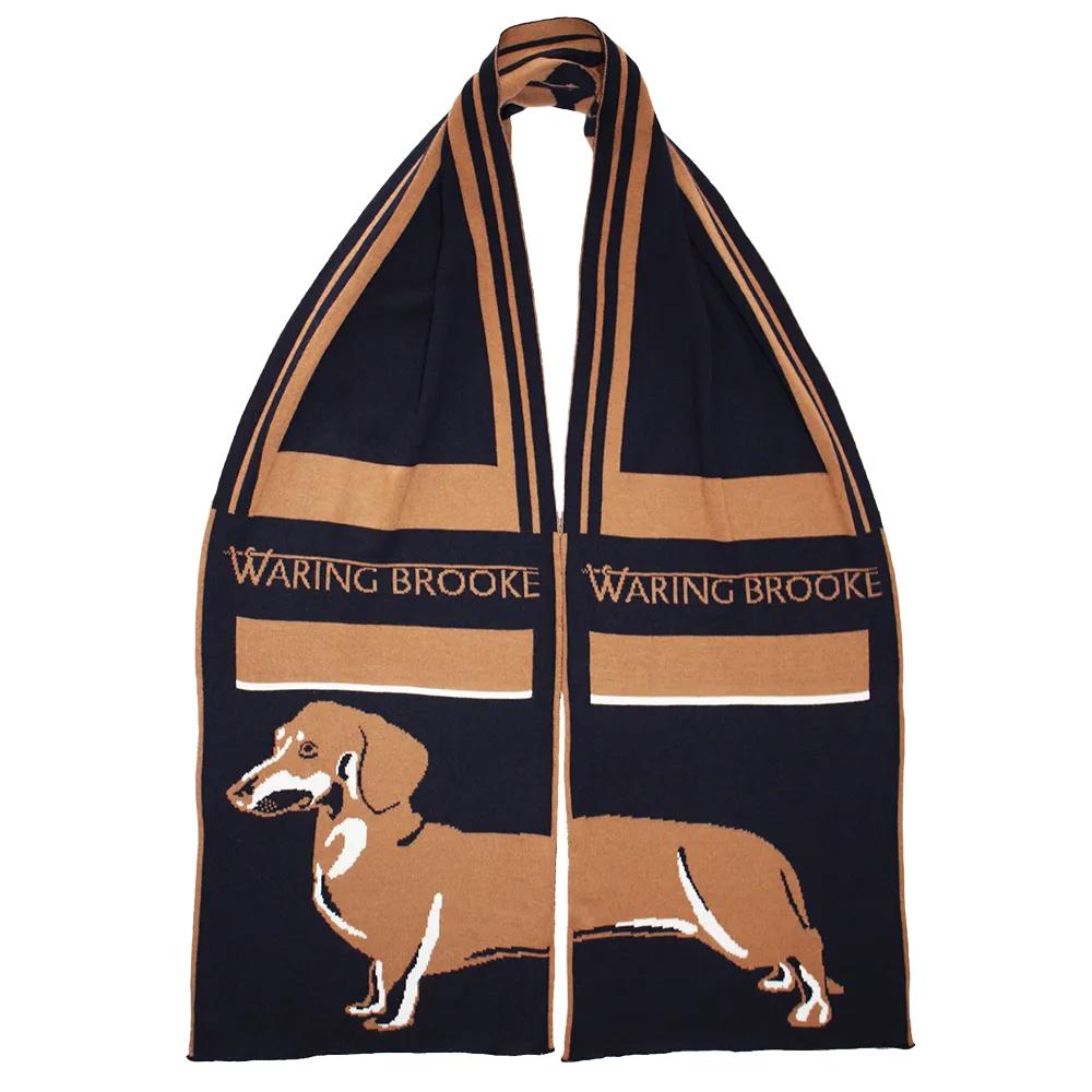 Waring Brooke Unisex Adult Signature Heads And Tails Scarf