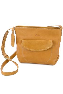 Сумка через плечо из натуральной кожи Charlotte 1033663 Camel [Dakota] женская DA-1033663-45