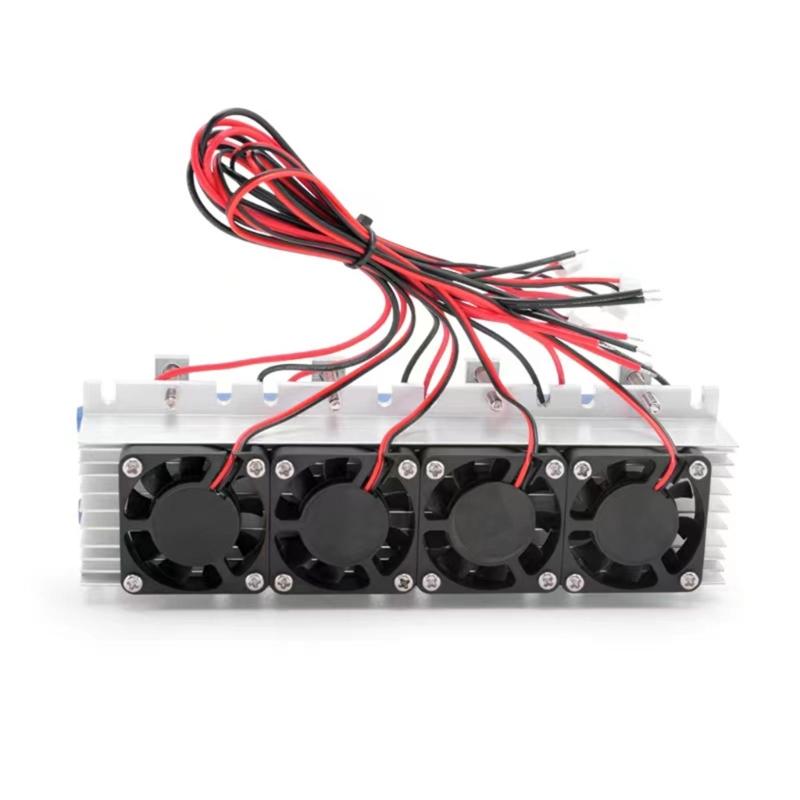 288 Вт Термоэлектрические Пельтье Охладитель 12 В постоянного тока 30 А Полупроводниковый Кондиционер Система Охлаждения Прочный