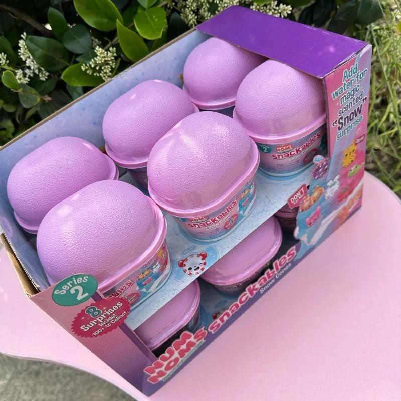 Оригинальные NumNoms Пахнут Так Вкусно Снежные Конусы Snackables Серия Куклы-Сюрпризы Коллекция Украшения Подарки