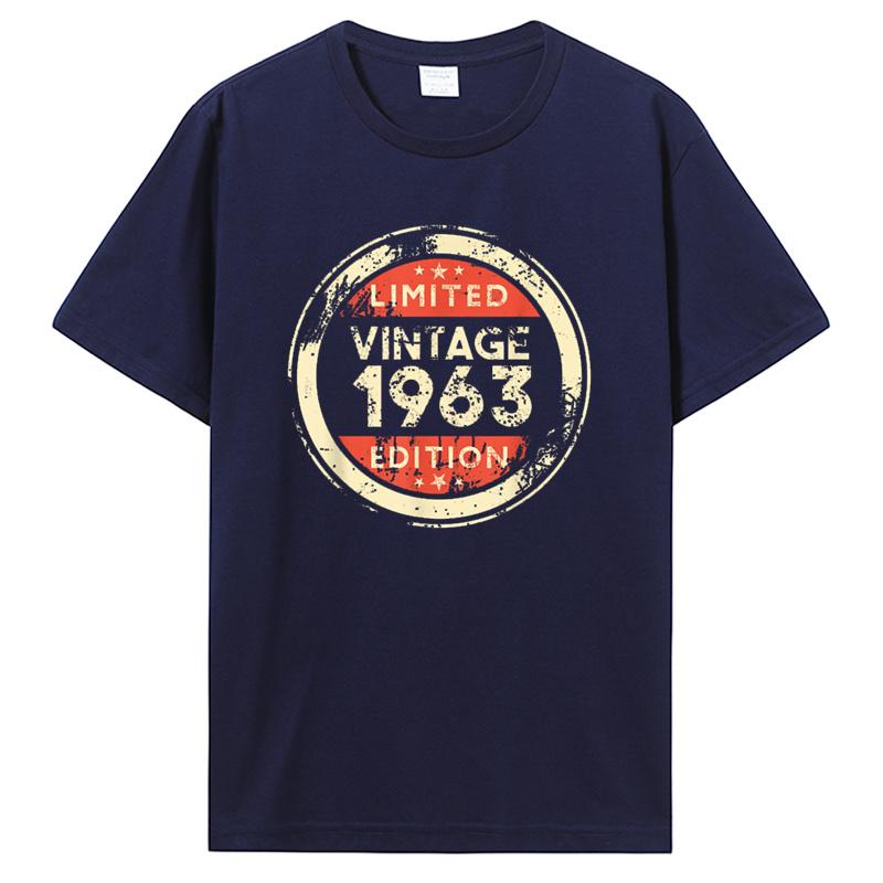 Birthday Vintage 1963 Old Gifts Vintage T-Shirts Summer Graphic Tshirt Streetwear Clothing Oversized Tshirt