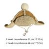 Fashion Warm Cat Flying Hat Windproof with Ear Hole Fluffy Dog Hat Lamb Fur Pet Headwear Photograph