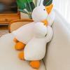 Плюшевая игрушка Белый Утенок Мультяшная Мягкая Кукла Украшение Детский Подарок Подушка
