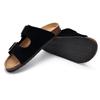 Модные детские летние женские сандалии Женские шлепанцы на пробковой подошве для улицы и повседневной носки Пляжные сандалии для отпуска с регулируемой пряжкой