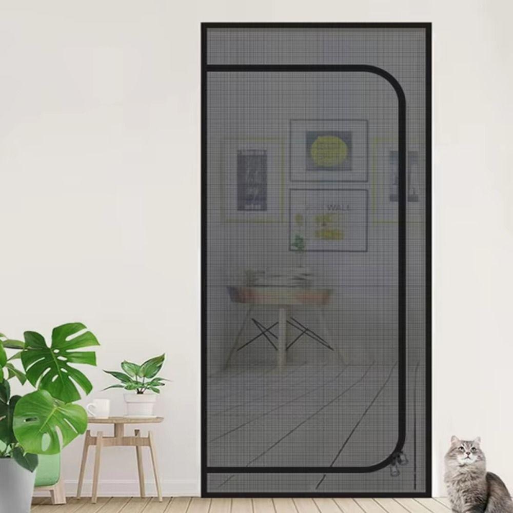 Сетка от комаров, дверные шторы, прочная дверца для питомца, сетчатая дверь, сетка против мух, балконные принадлежности