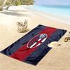 Bologna FC 1909 Печатное пляжное полотенце, Большое мягкое быстросохнущее полотенце для пляжа, кемпинга, плавания