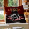 Горячая Наволочка с изображением Nirvana-K-KurtS Cobain, Персонализированная, для Спальни, Детской Вечеринки, Подарок на День Рождения