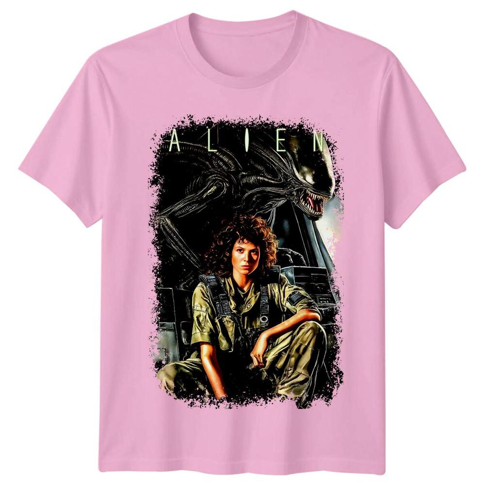 Alien 1979 Movie Poster Inspired Tshirt Retro 80s Tee