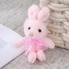 Lace Adorable Bunny Plush Toy Soft And Fluffy Stuffed Animal Keychain Doll