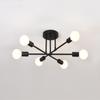Nordic Minimalist Pendant Light Ceiling Lamp LED Chandelier Suitable for Bedrooms Living Rooms Black Gold Lighting Decoration