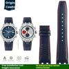 Изогнутый конец ремешка из нержавеющей стали Для Maurice Lacroix AIKON AI6038 AI6008 AI6007 AI6058 быстросъемный ремешок для часов из кожи коровы