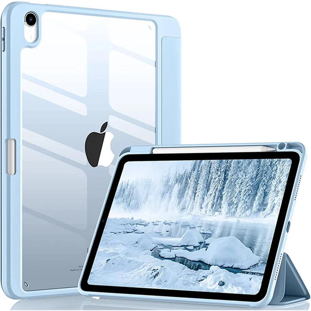 Модный чехол для iPad 11-го поколения A16 Чехол для iPad Air 11 13 M3 M2 10-го 10.9 A2696 A2757 A2777 с отсеком для стилуса
