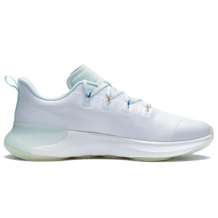 Li Ning Wujie 4 Низкие износостойкие и легкие тренировочные кроссовки Мужские Стандартные Белые AFVT001-2