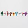 Splanky Figure 48 Set Super Mini (Height Approx. 3.5 Cm) Singing Monster Toy Accessories (For Children 5 Years and Older) Splanky Goods Gift (48
