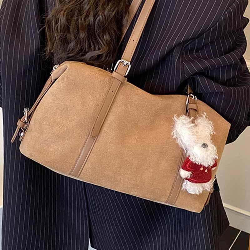 Сумка-тоут под мышкой, Сумка на одно плечо, Вместительная сумка-кроссбоди для поездок, Модная сумка-бостон