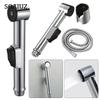 Steel Bathroom Hose Shower Head Muslim Shattaf Sprayer Kit Handheld Hose Spray Toilet Douche Bidet