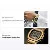 Серия Full Metal B5000 Квадратный Цифровой Часы Мужские Часы Золотой GMW-B5000PG-9JR
