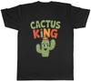 Cactus King Desert Plant Spike Thorn Funny Joke Unisexs TShirt Tee Gift Top