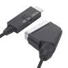 Конвертер Scart в HDMI HD 1080P Аудио Видео Адаптер с USB-кабелем Для HDTV Sky Box DVD Конвертер Повышения Качества ТВ Сигнала