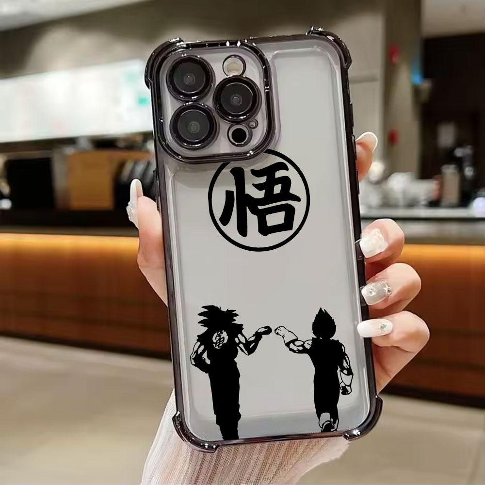 Son Goku Dragons Ball Art Phone Case For Xiaomi 15T 14T 13 Pro 15 F8 Ultra Poco X7 F7 Pro 5G X5 X6 F5 M7 Shockproof Clear Cover