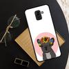 Чехол с французским бульдогом для Samsung Galaxy A8 A6 Plus 2018 J1 J3 J5 J7 2016 A3 A5 2017 A9 J4 J6 J8 2018